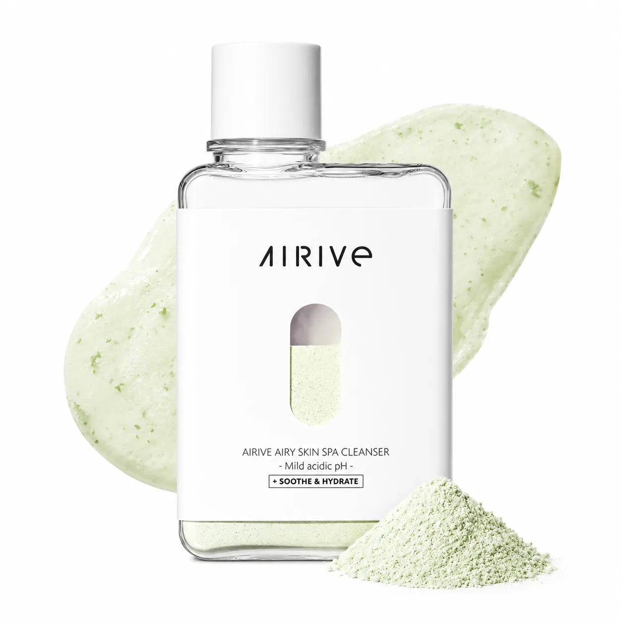 Bột Rửa Mặt Hydrogen Enzyme AIRIVE Airy Skin Spa Cleanser 50g (pH Axid nhẹ)
