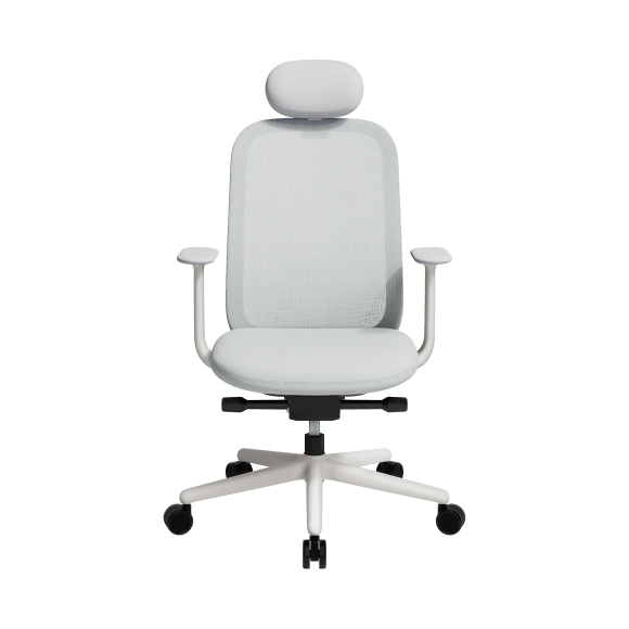 GHẾ CÔNG THÁI HỌC FURSYS SDT21 (T21) - KHUNG TRẮNG