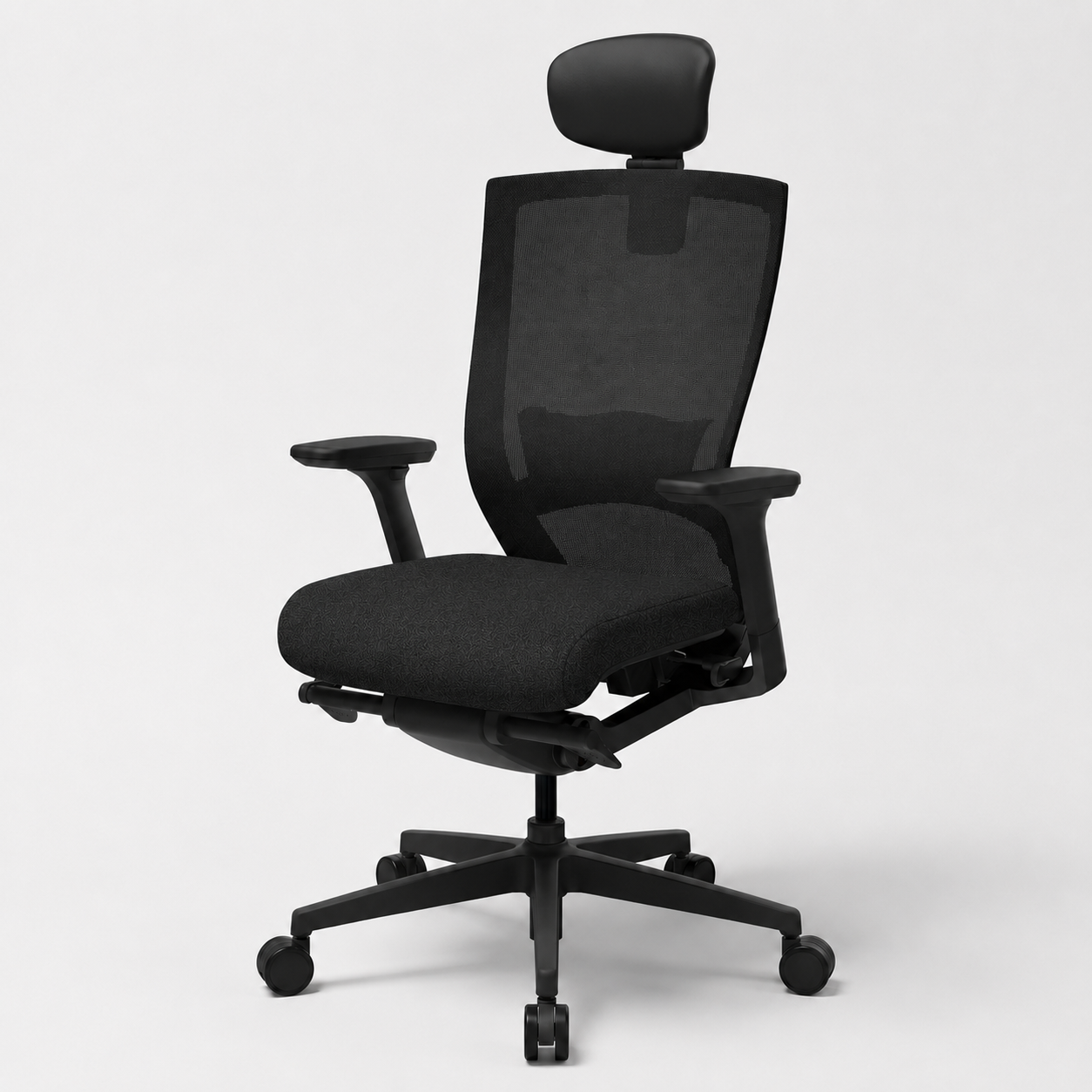 GHẾ CÔNG THÁI HỌC FURSYS T50 – KHUNG ĐEN