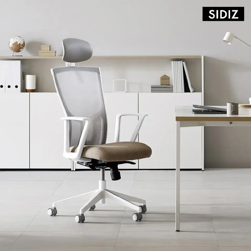 GHẾ CÔNG THÁI HỌC FURSYS  SDT2 T20 - KHUNG TRẮNG