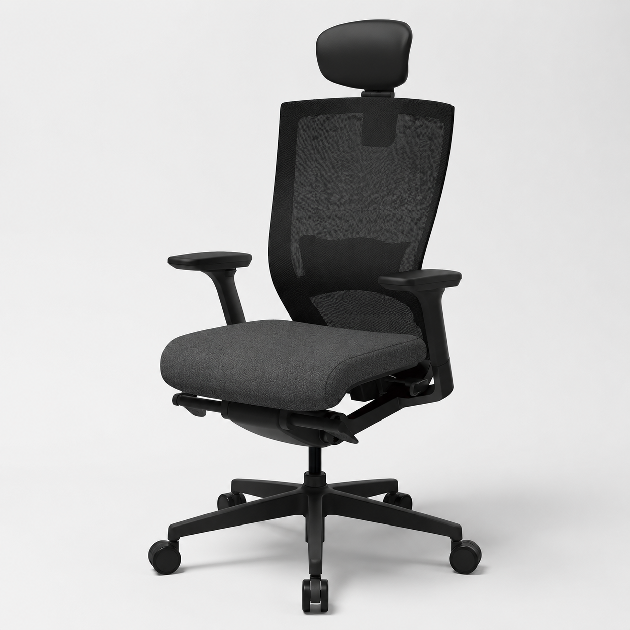 GHẾ CÔNG THÁI HỌC FURSYS T50 – KHUNG ĐEN