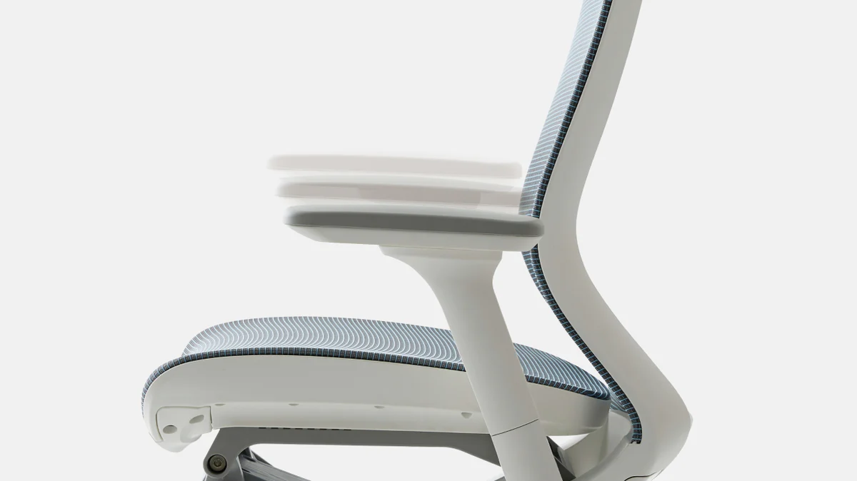 GHẾ CÔNG THÁI HỌC FURSYS T50 AIR – KHUNG TRẮNG